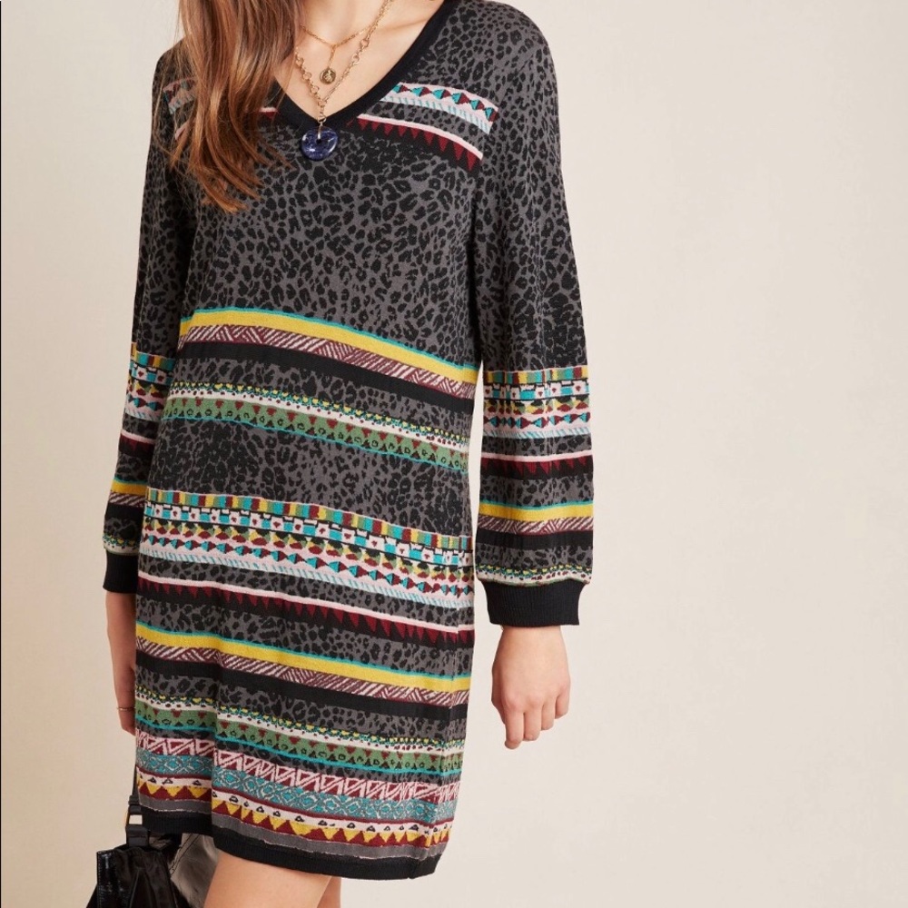 NWT Anthropologie Viviana Sweater Dress